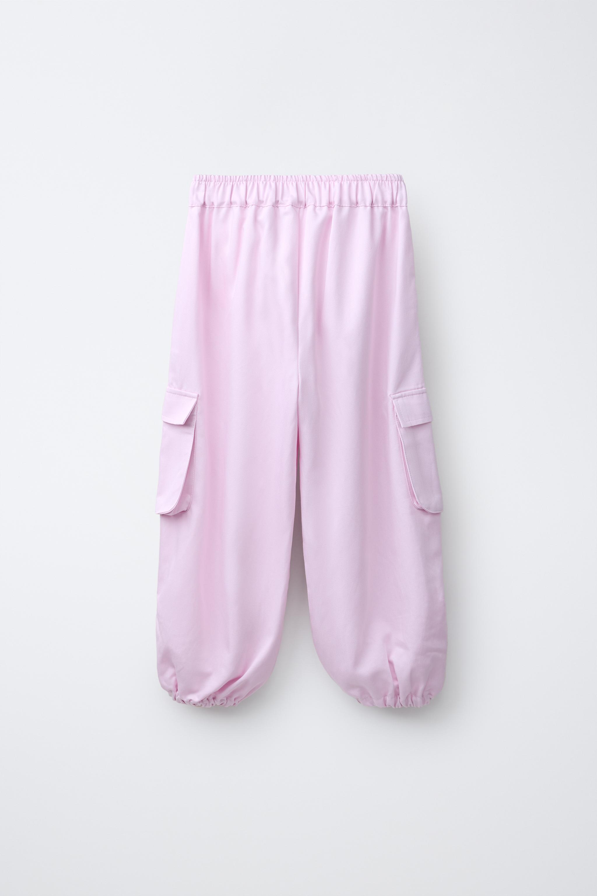 PANTALON BARREL FRONCÉ